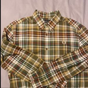 Fred Perry Button Down Check Shirt